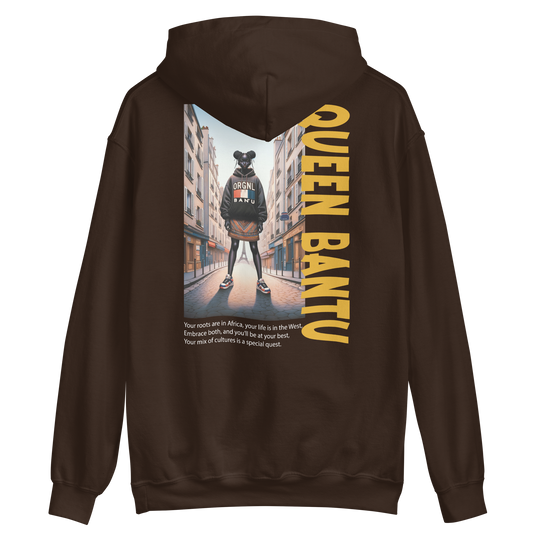 Wn's Queen Bantu City Hoodie | Paris-Gld