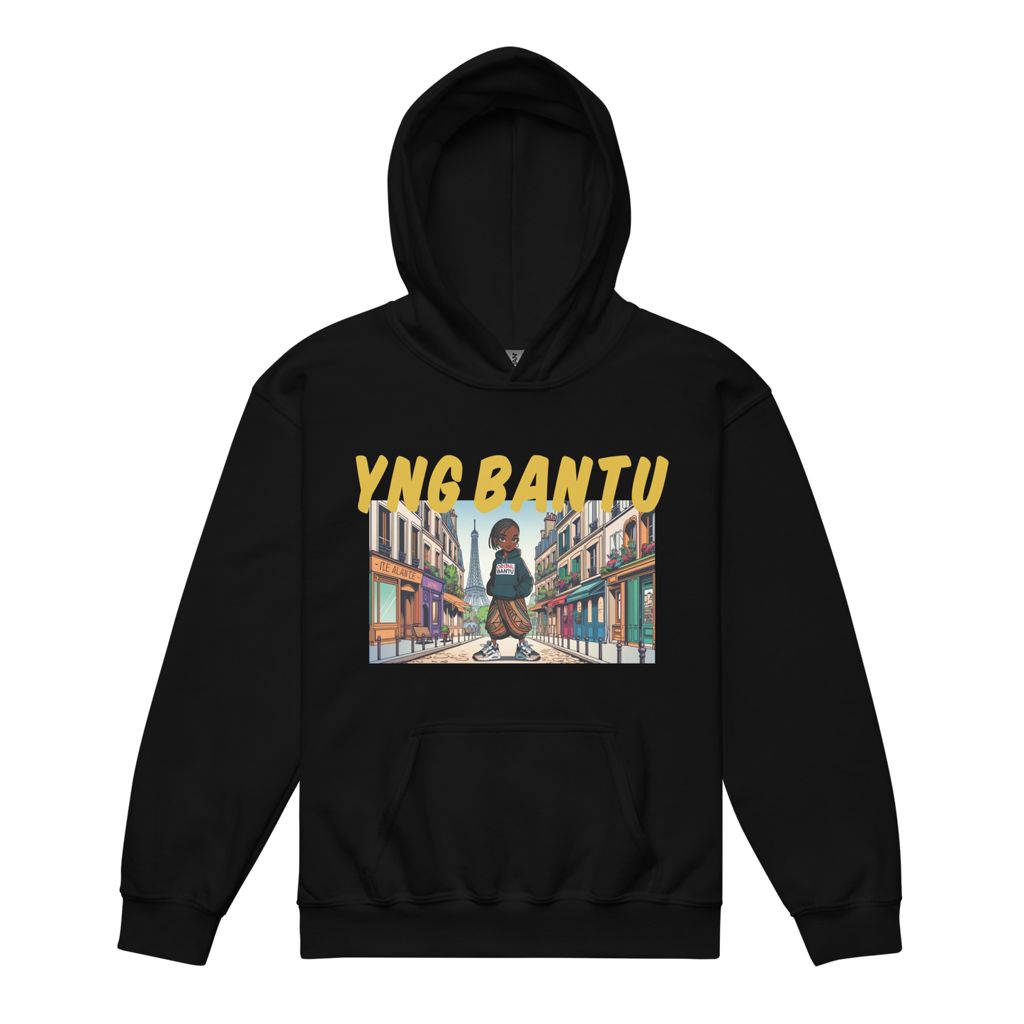 Girly YNG Bantu City Hoodie | Paris