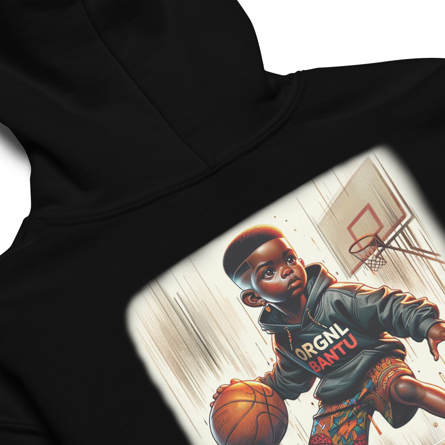 YNG Bantu Bball Hoodie | Boys