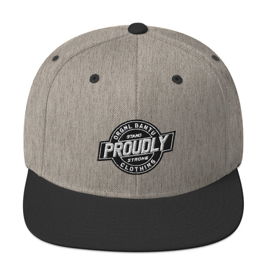 Proudly Stamp Snapback Hat