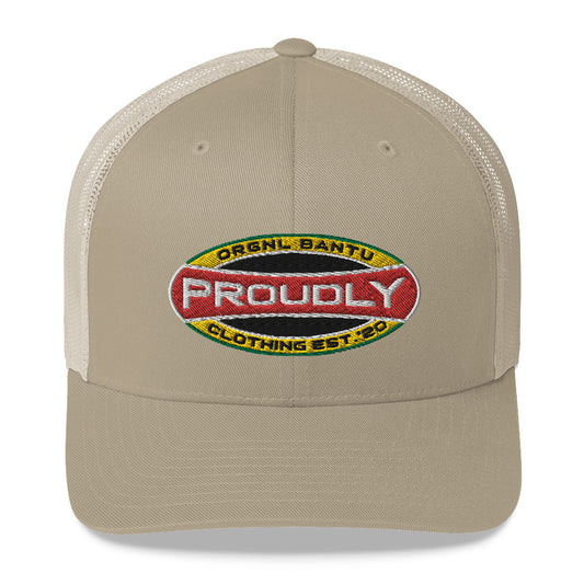 Proudly Trucker Cap | Rd-Blk