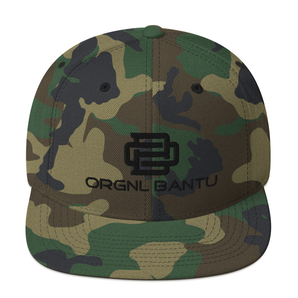 OB Camo Snapback Hat