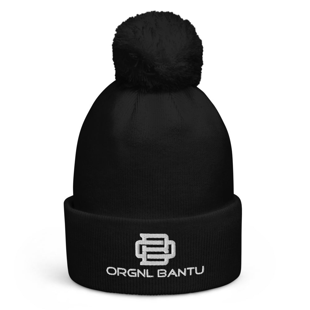 OB Pom pom beanie | Wht