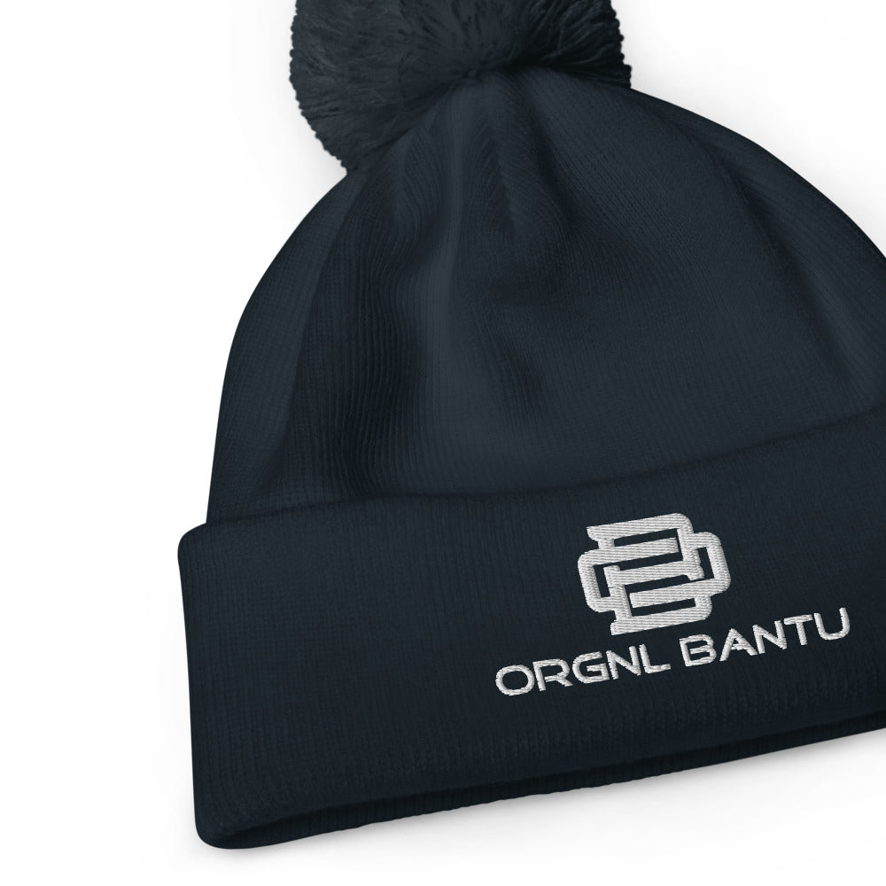 OB Pom pom beanie | Wht