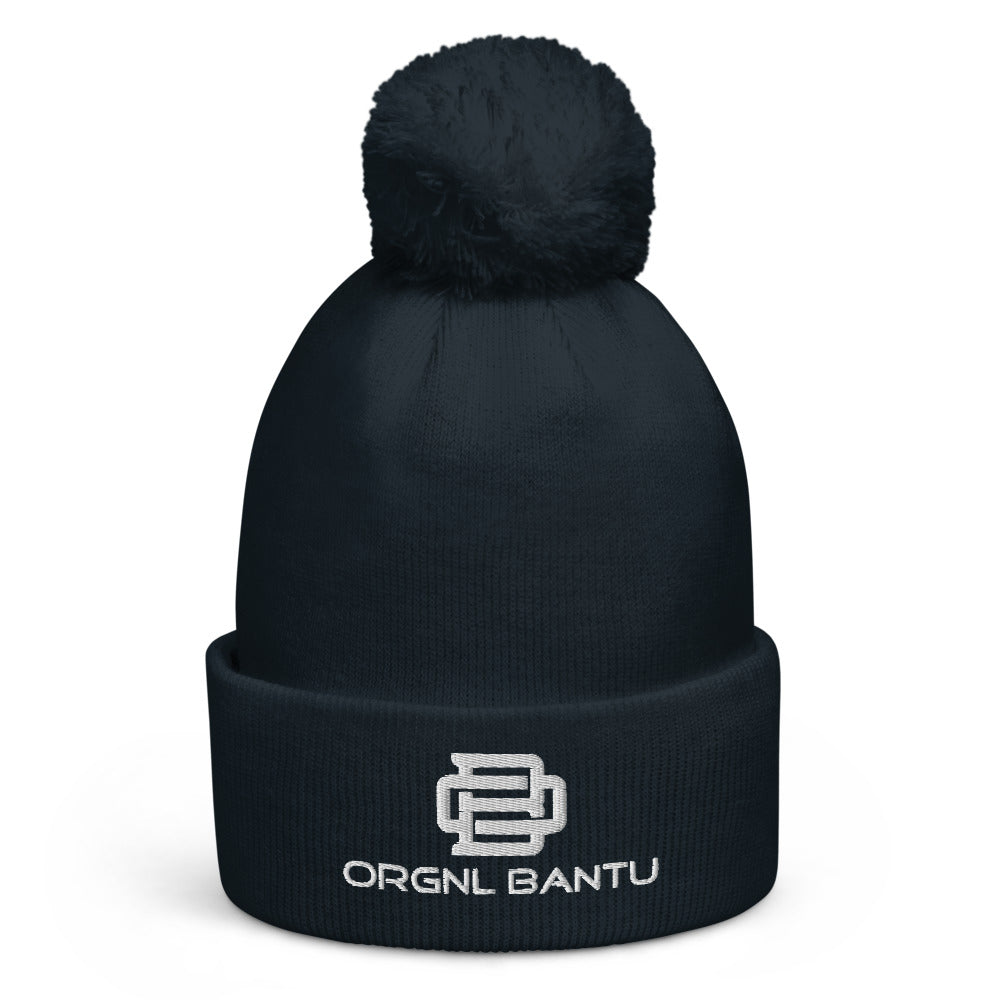 OB Pom pom beanie | Wht