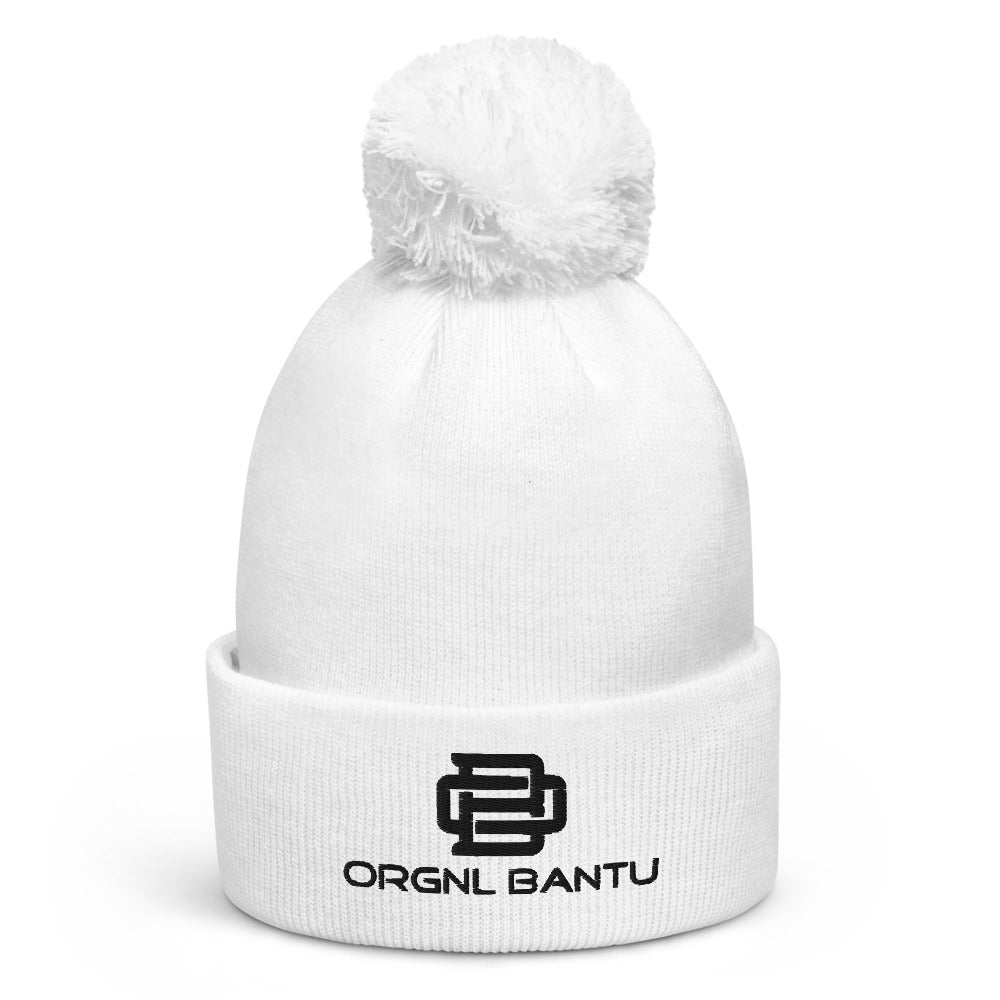 OB Pom pom beanie | Blk